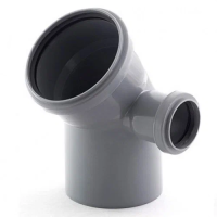 ПП отвод Ду 110*50 45гр правый