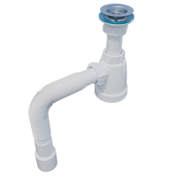 Сифон для кухни "Мини" 1 1/4*32 с гофрой BG30145 ИНКОПЛАСТ