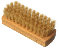 Щетка для обуви 10см дерево натур.светлый волос Б/050