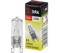 Лампа Эра JC G9 230V 40W прозр.