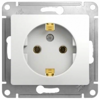 Розетка 1СП GSL000143 евро механизм