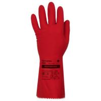 Перчатки защитные латексные КЩС красные L( 333КНSС)