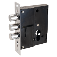 Замок врезной АЛЛЮР ЗВ1-06А б/ц/м