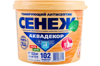 Сенеж Аквадекор Х2- 102 бесцветный 2,5кг