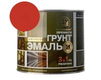 Грунт-эмаль 3*1 (красный) 1,9кг "Радуга"