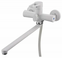 Смеситель для ванны GLAUF NUD7-A045YW белый