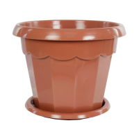 Горшок д/цветов Гармония 4л коричневый М 1576