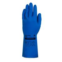 Перчатки защитные КЩС латексные L синий (444КНSС)