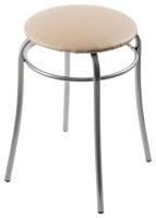 Табурет LAKSI ЭЛЕГАНС хр/беж ТЭ3