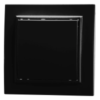 Выключатель Эрна 1СП PSW10-9003-03 черн.