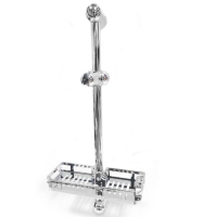 Стойка д/душа SANTREK AQVA -1604 с полочкой (высота 600мм)