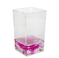 Стакан "Розовые цветы" гелевый