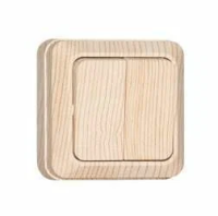 Выключатель 2ОП сосна Олимп