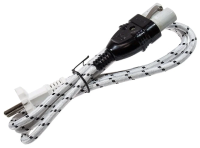 Шнур д/эл.чайника 1,4м тряпичный 00508