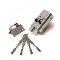 Замок накладной Делга Комаз обрат.ход ключа