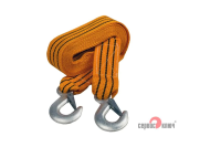 Трос ленточный 5т, 2крюка 73705+Подарок жилет светоотражающий