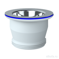 Выпуск 1 1/2" с нерж. сеткой Е33