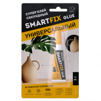 Супер-клей универс. 3гр "SmartFix GLUE"