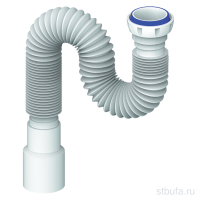 Гибкое соединение 800мм 40*40/50 с гайкой 1 1/2