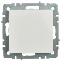 Выключатель 1СП 10А прох.мех.бел. BR-V12-0-10-K01 Brite