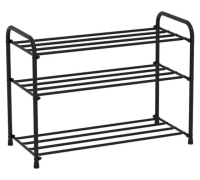 Полка д/обуви Альфа 23 черн.ПДОА23С Ч