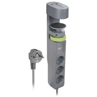Удлинитель+струбцина 3с/з+4USB 1,5м с выкл. ETD-03U-150gy