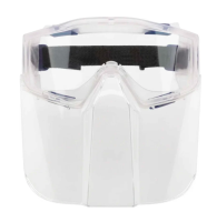 Очки панорамные с лицевым щитком  12205