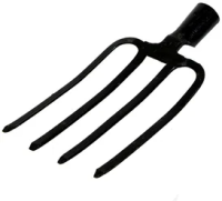 Вилы 4-х рогие сенно-навозные кованные (не острые)