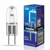Лампа Camelion JC 35W G6.35 220V галоген.