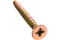 Шуруп желтый цинк 5/70  6шт