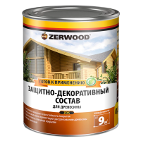 Защитно-Декор. состав (ДУБ) 0,85л "ZERWOOD"алкидный