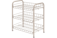 Этажерка для обуви 3-хяр.460*280*520 беж.мет эт4/бж