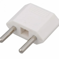 Переходник вилка Тефаль бел.плоск.11-1041