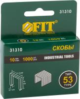 Скобы закаленные 11,3мм х10мм 1000шт 31310