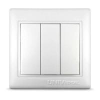 Выключатель 3СП белый Севиль