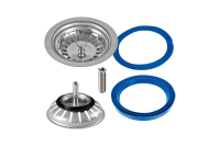 Сетка-фильтр д/мойки 3 1/2(90мм) с чашкой и винтом(30мм) 2512-3