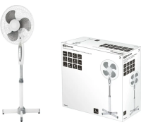 Вентилятор напольный Тайфун 40Вт TDM ВП-01 D400 серый