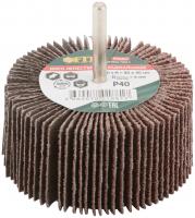 Диск лепестковый 80*40*6мм Р40 для дрели радиальный 39602