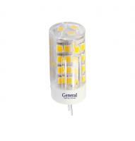 Лампа General  5W 4K G4 220V Р пластик