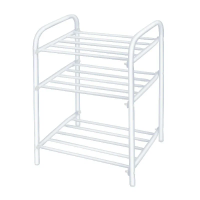 Этажерка для обуви 3-хяр.Комфорт-1 500*330*450 мат.бел.этк1/мб