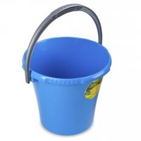 Ведро 14л "Либерти" (голубое) с крышкой С605