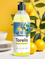 Экогель для мытья посуды Torelis лимон 500мл