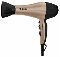 Фен Delta DL-0937 2200Вт черн/беж
