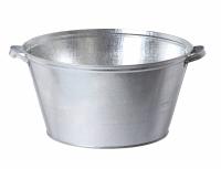 Таз 26л круглый оцинков.