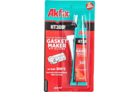 Клей термостойкий силикон. 50гр (серый) "Akfix"