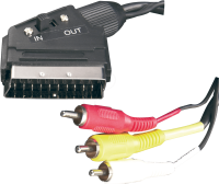 Кабель SCART(Plug)шт-3RCA(Plug)шт 1,5м Rexant 17-1322