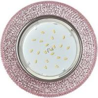 Светильник точ.Ecola Модерн H4 LD7069 GX-53 4К розов/хром.