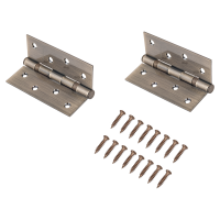 Петля АЛЛЮР 2043 универс 101*76 ст.бронза 2шт