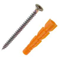 Дюбель универ. 6х52 ( с саморез. 4х70) 14шт