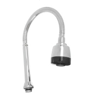 Гусак для кухон.смесителя гибкий, 50см с 2-х режимным аэратором